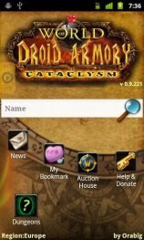download WoW Droid Armory apk
